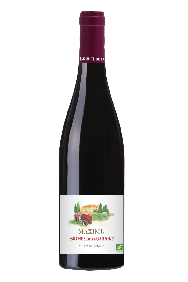 Côtes du Rhône Rouge aoc Organic 'Maxime'